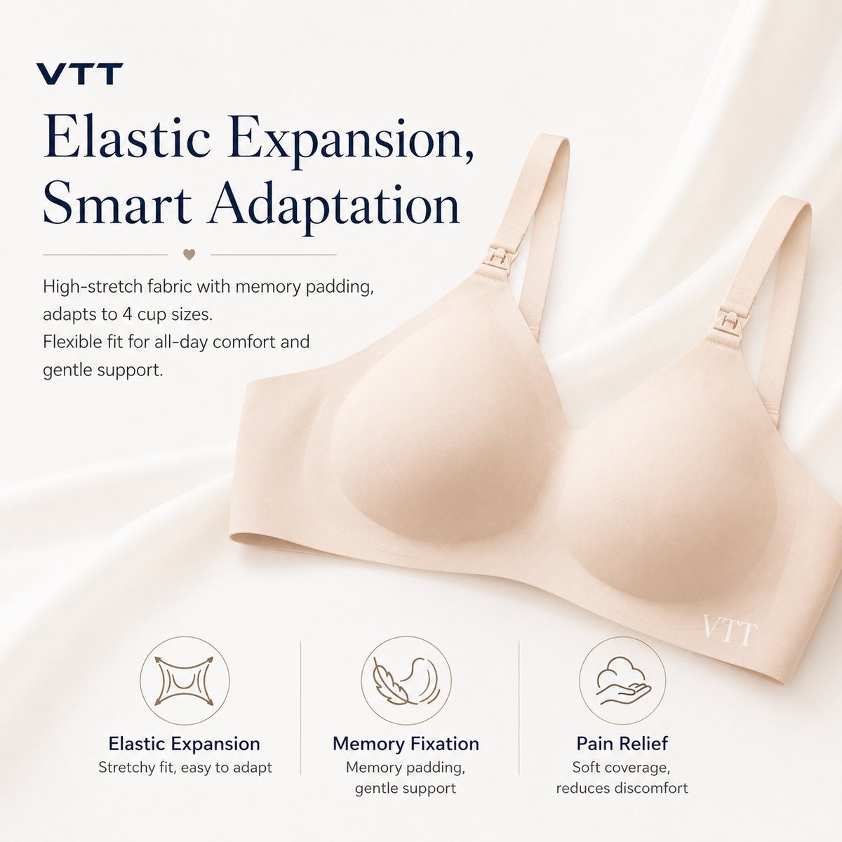 VTT Nursing Bra 3.0 | Maternity & Breastfeeding Bra