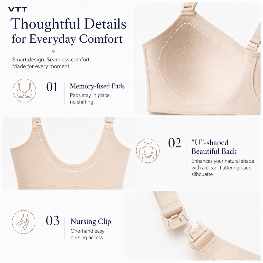 VTT Nursing Bra 3.0 | Maternity & Breastfeeding Bra