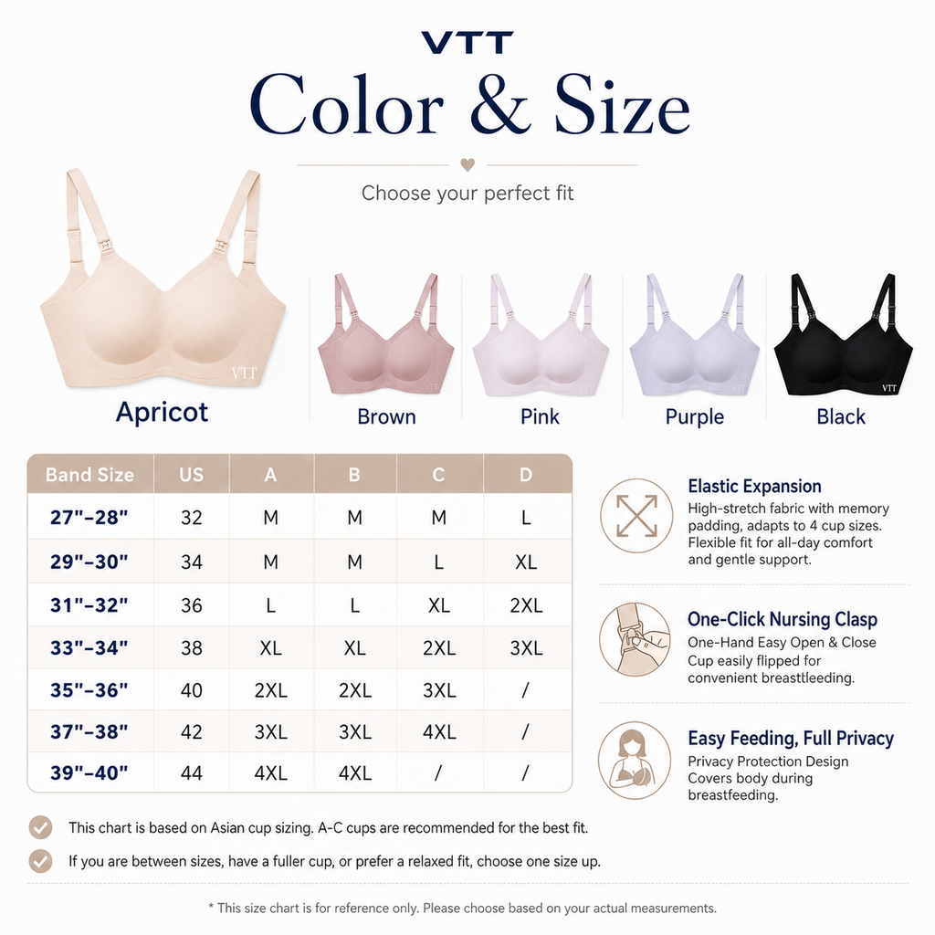 VTT Nursing Bra 3.0 | Maternity & Breastfeeding Bra