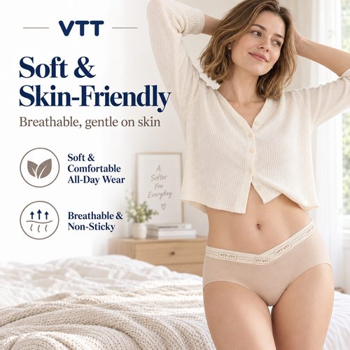 VTT Women's Everyday Underwear | Comfort Briefs
