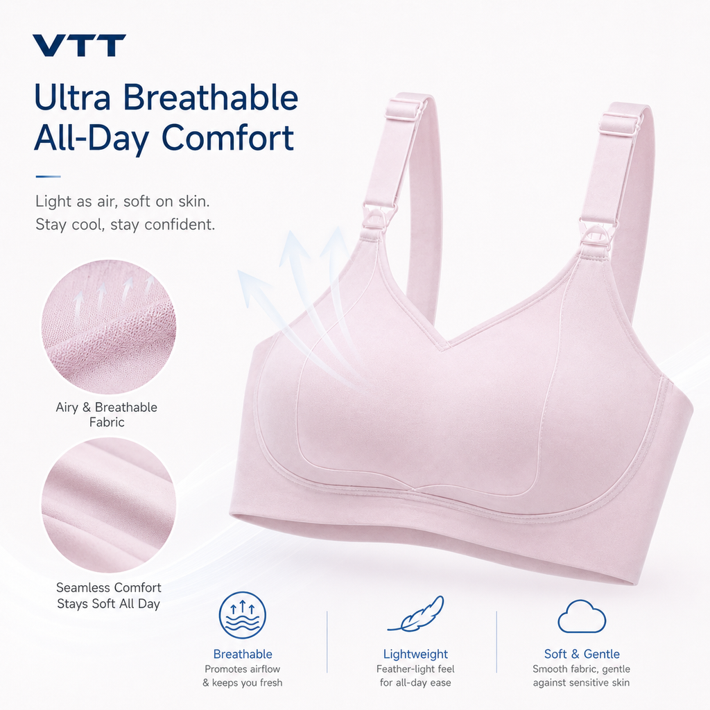 VTT Nursing Air Bra | Maternity & Breastfeeding Bra